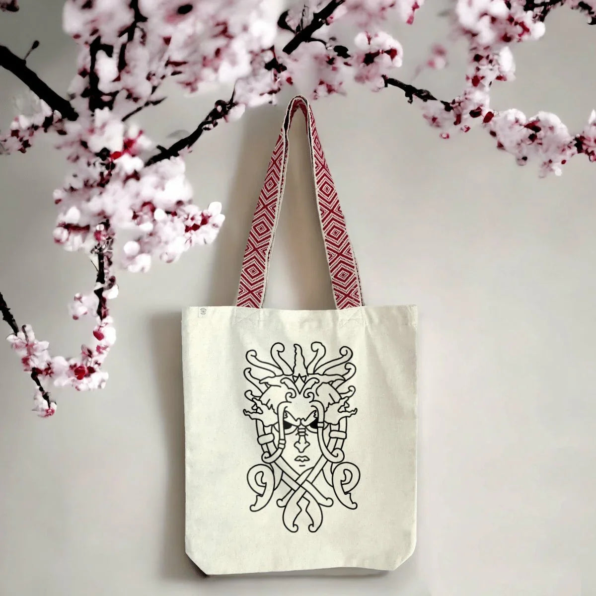 Tote Bag "Ran" – L'Écho des Profondeurs & Puissance Recyclée - ScarletWolf