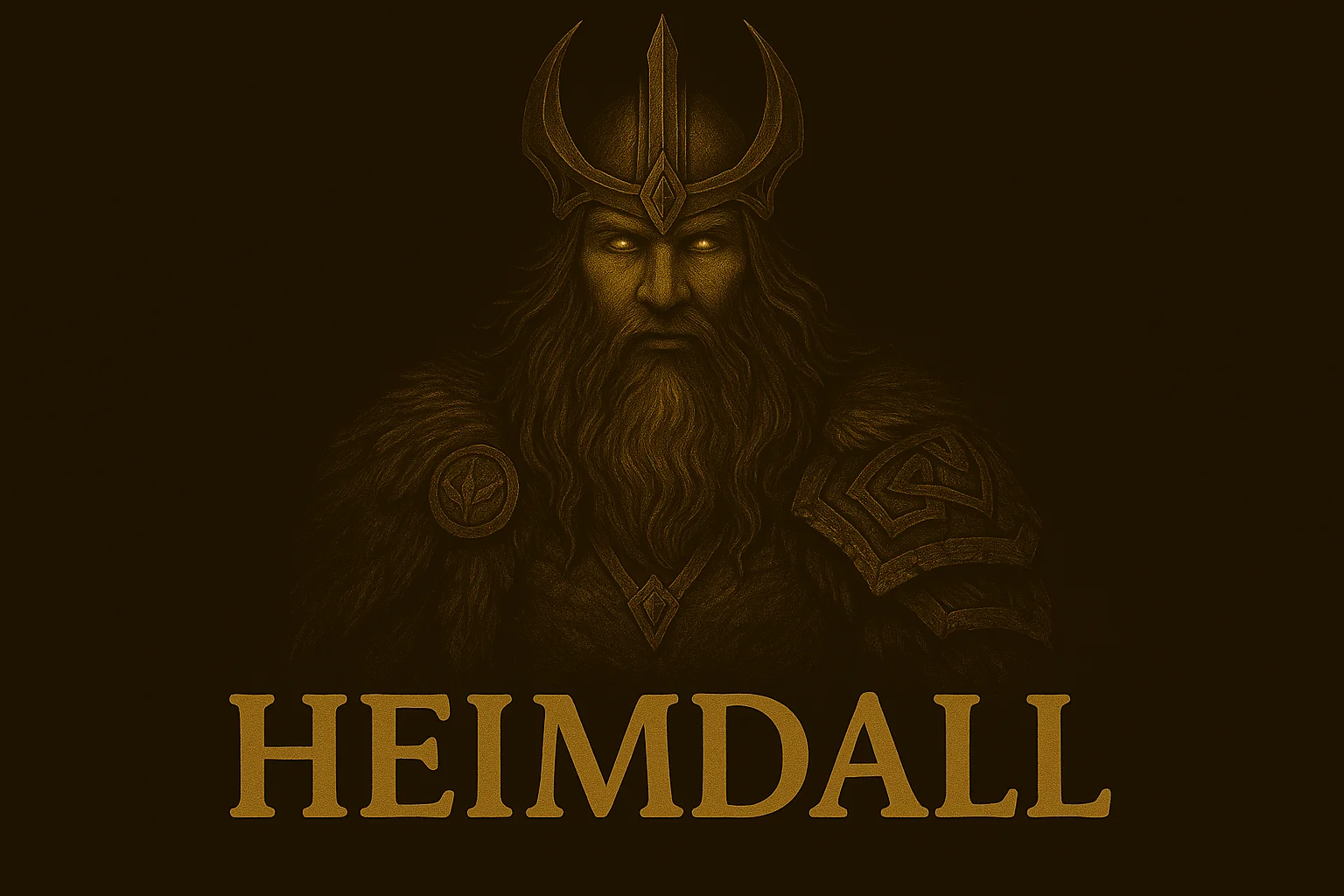 Heimdall — illustration Scarlet Wolf