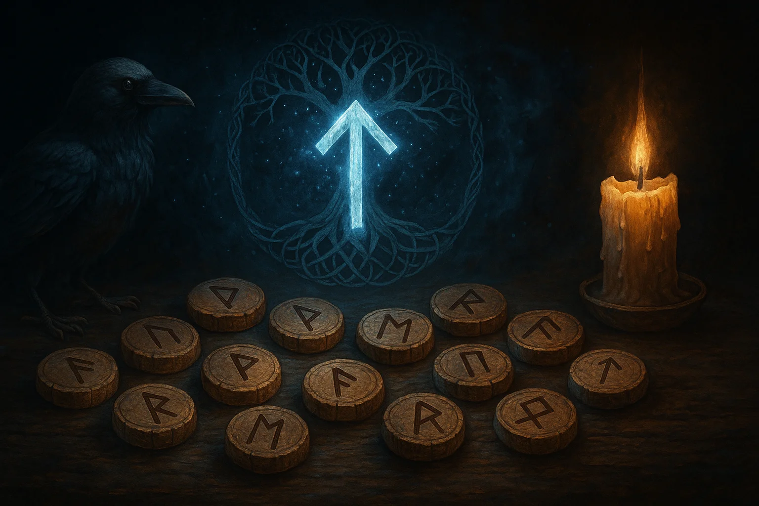 Le Futhark Elder, les 24 runes nordiques gravées sur pierre