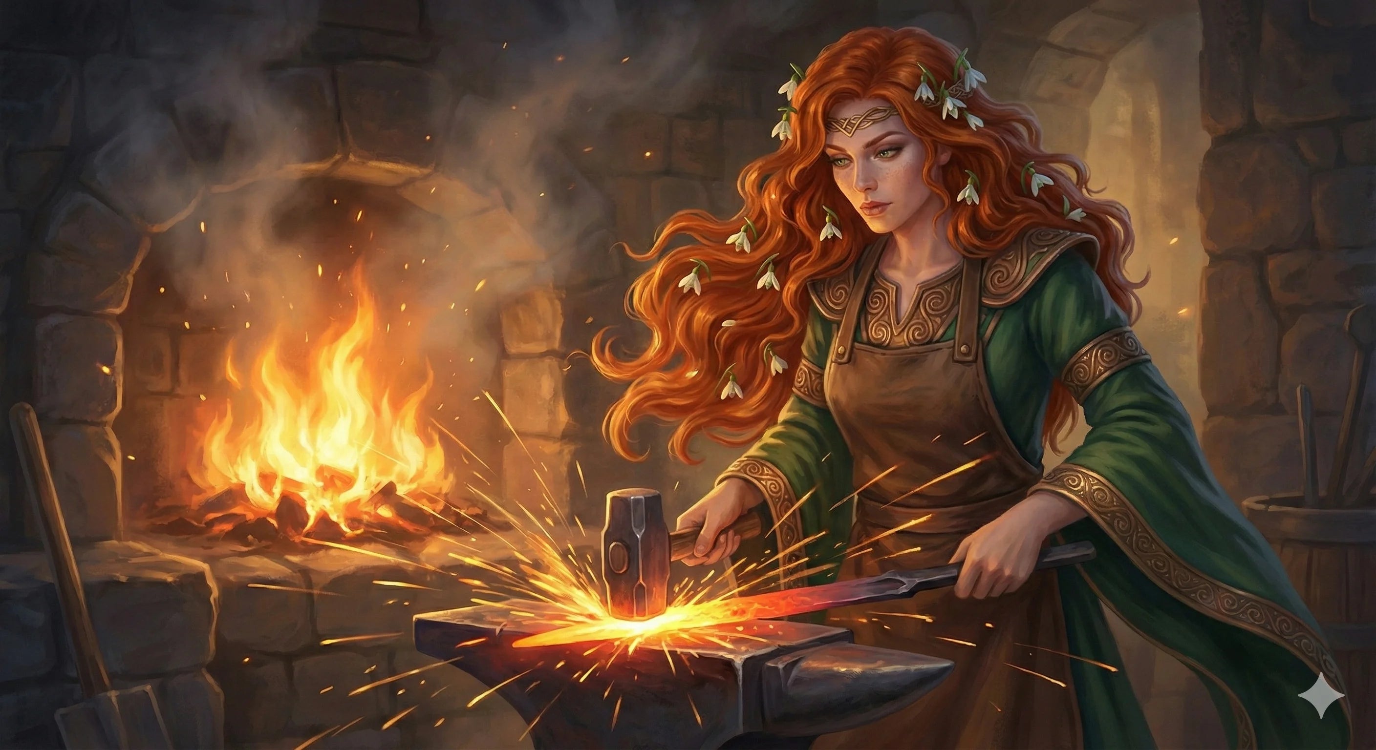 Les trois feux de Brigid