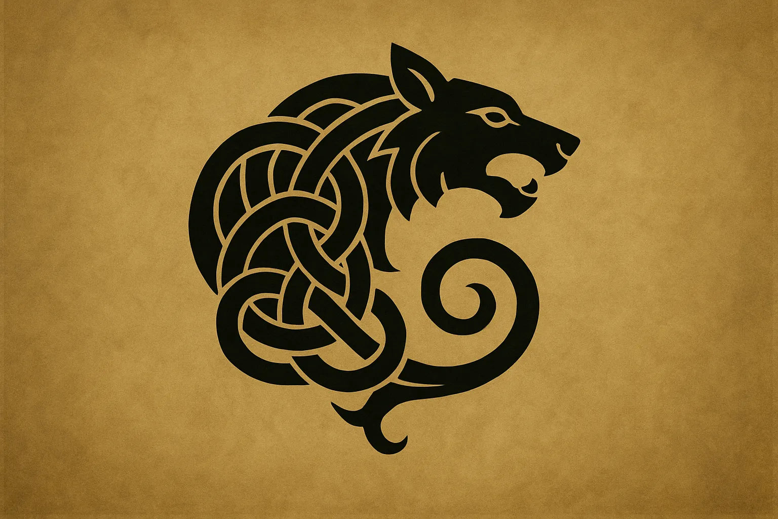 Fenrir — illustration Scarlet Wolf