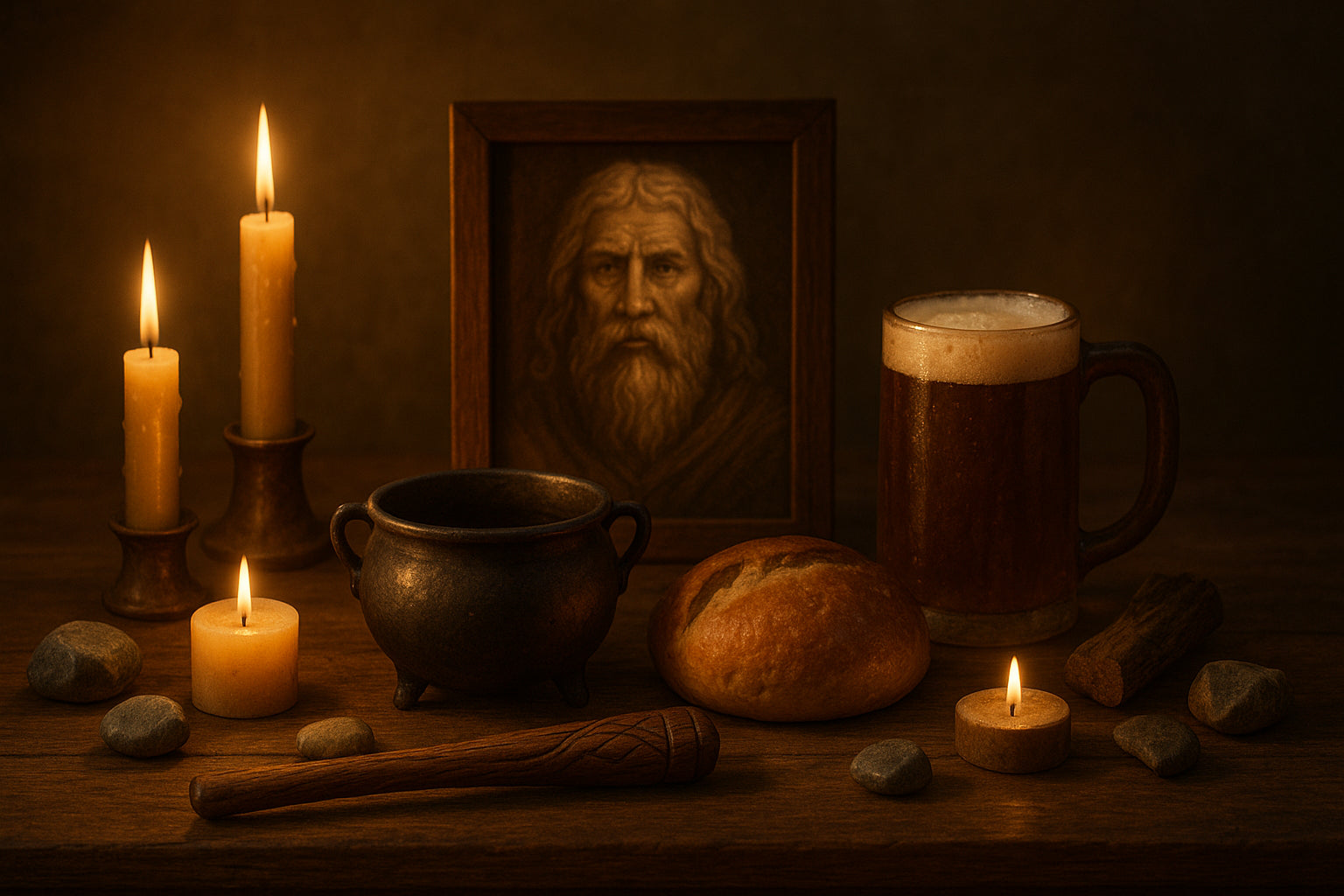 Dagda et le foyer celtique