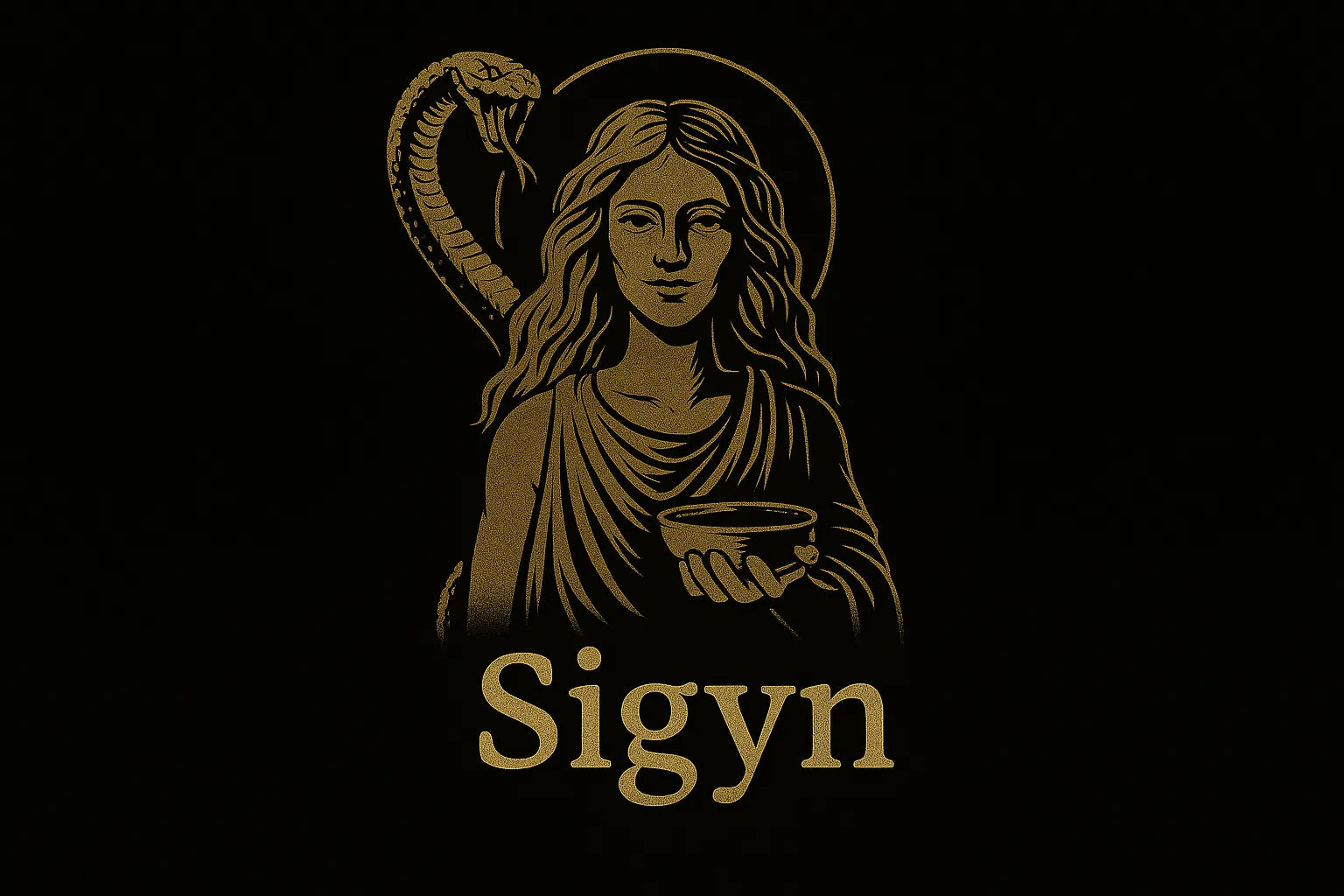 Sigyn et Loki - illustration Scarlet Wolf