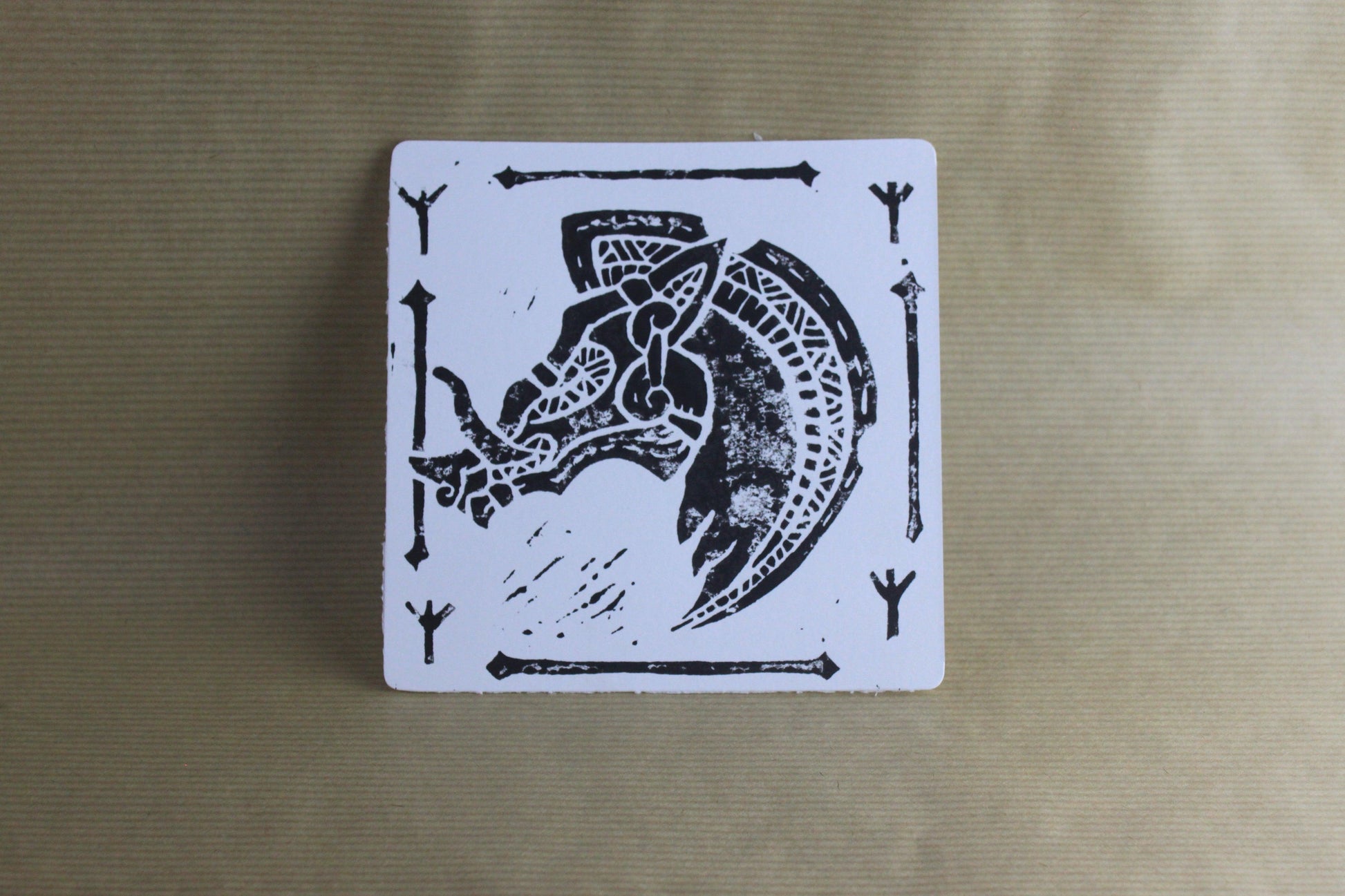 Hildisvíni – Sanglier sacré de Freyja (tirage numéroté et signé) - ScarletWolf