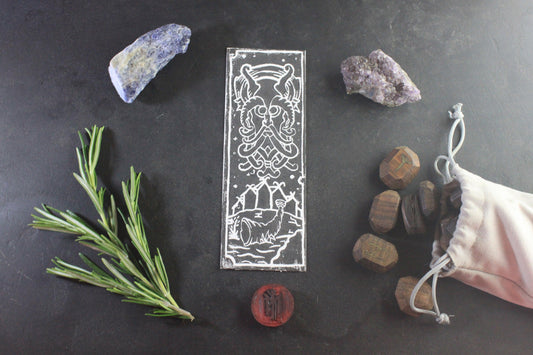 Marque-page Heimdall - collection divinités - ScarletWolf