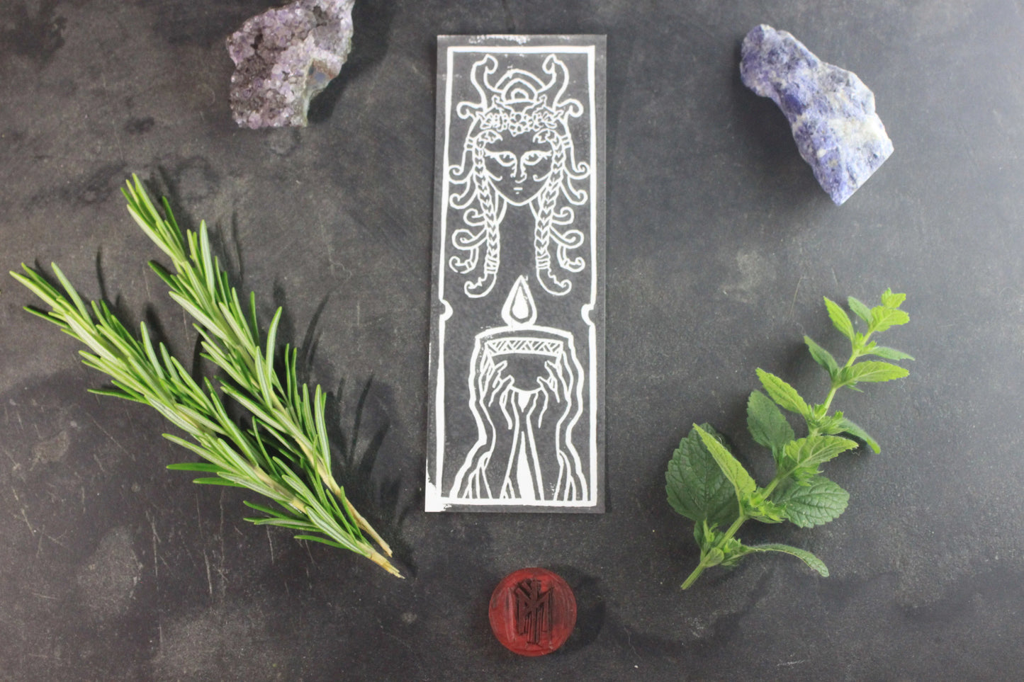 Bookmark "Sigyn" – Sacred Loyalty & Silent Vigil