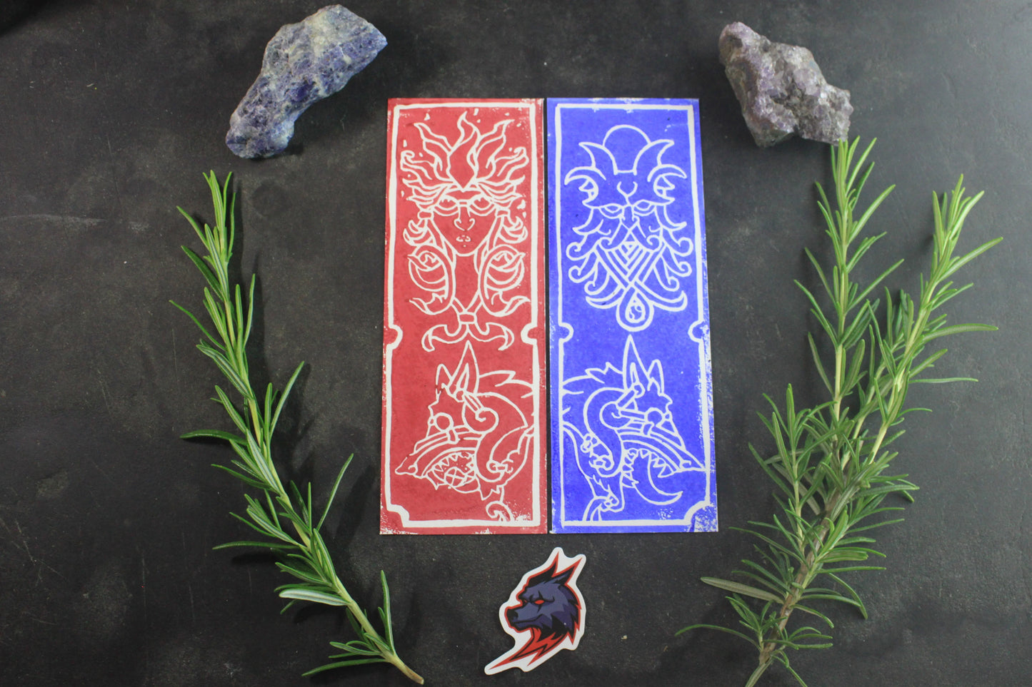 Duo Sol & Mani – Le Cycle Sacré - collection divinité - ScarletWolf