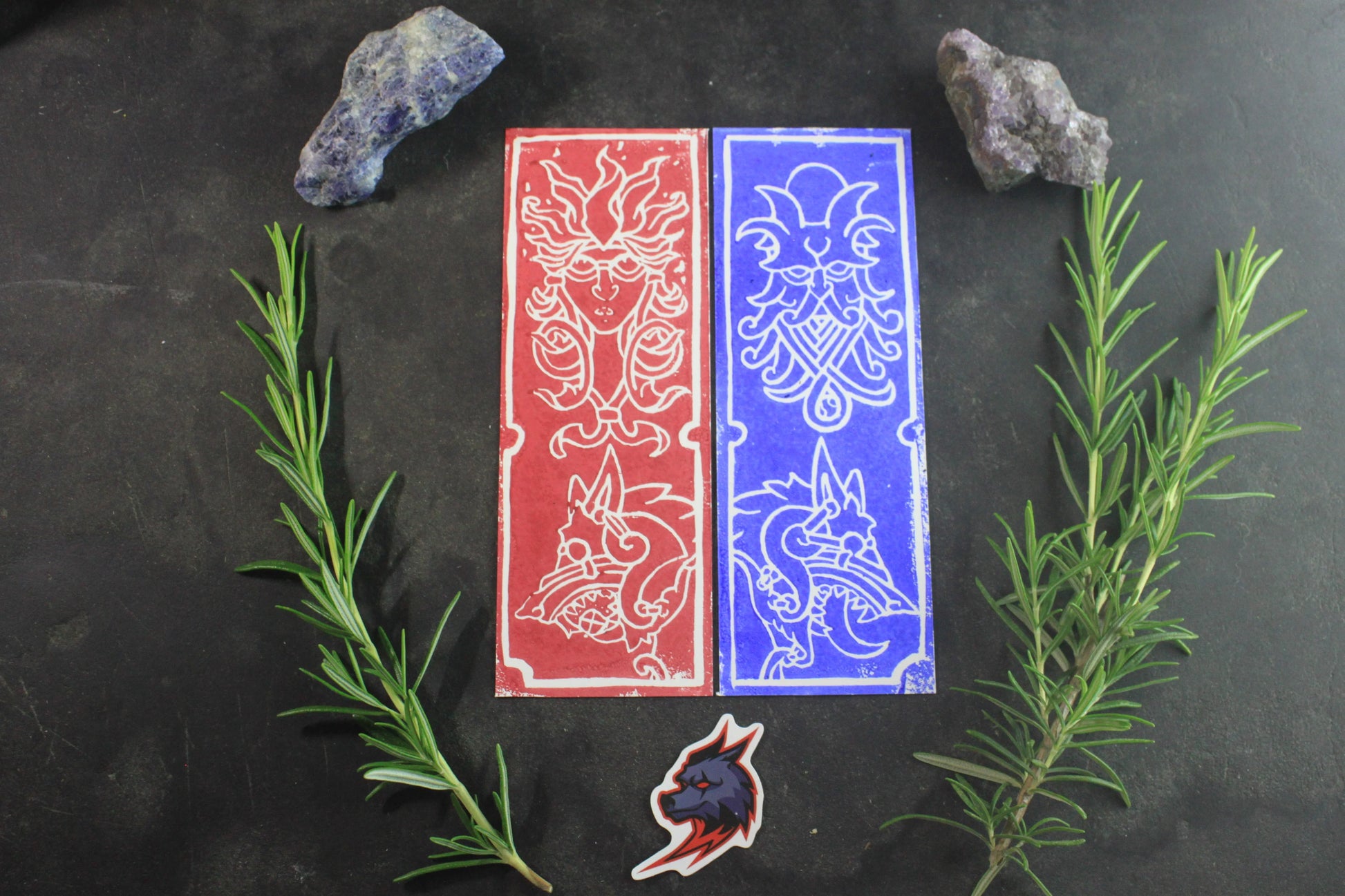 Duo Sol & Mani – Le Cycle Sacré - collection divinité - ScarletWolf