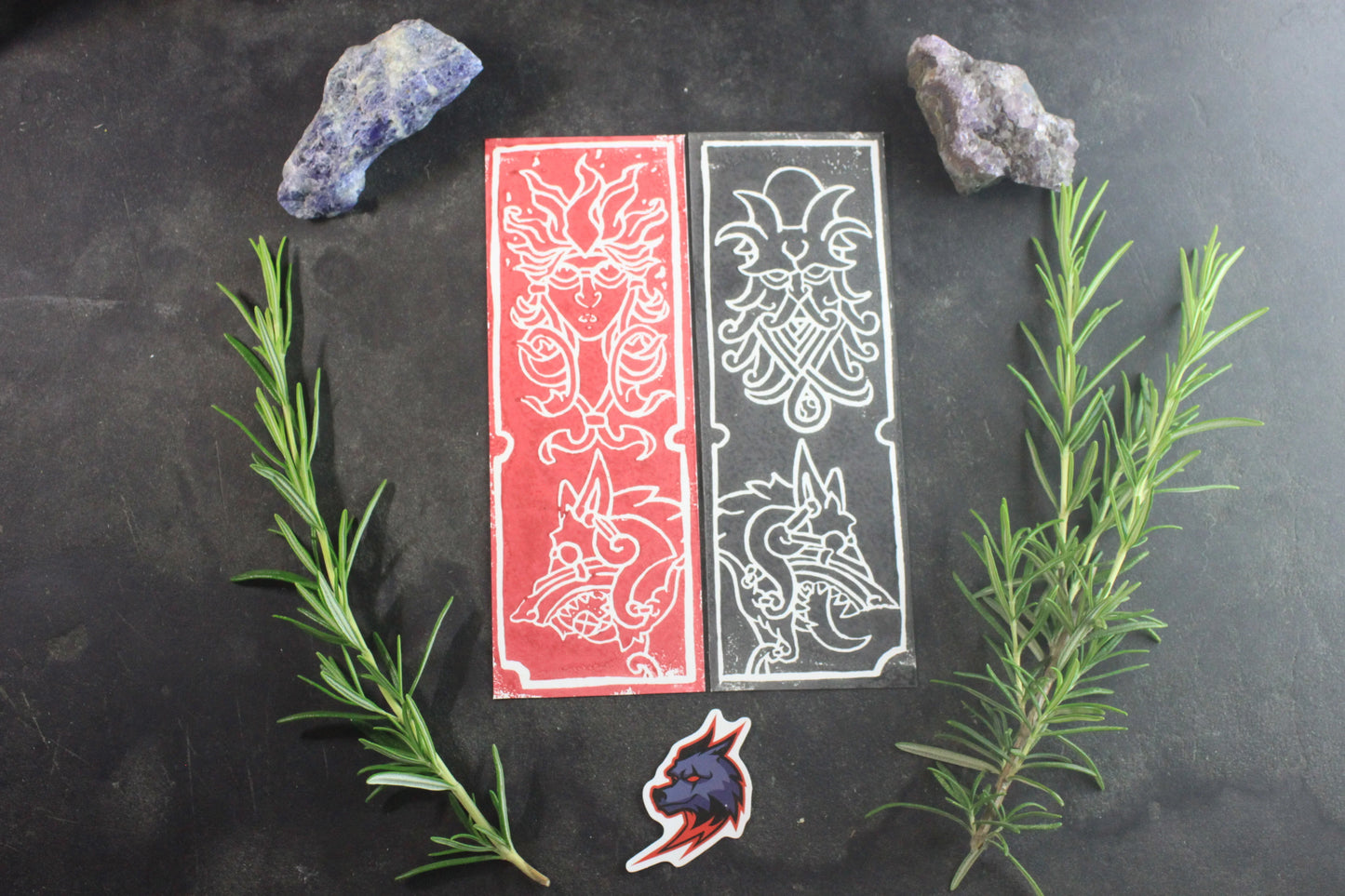 Duo Sol & Mani – Le Cycle Sacré - collection divinité - ScarletWolf