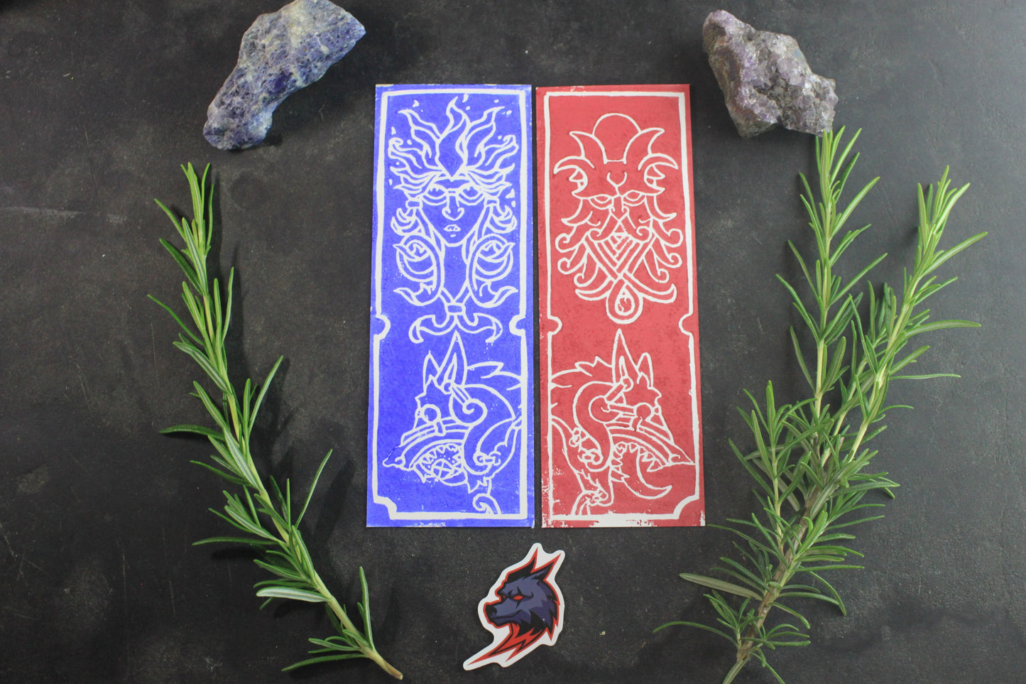 Duo Sol & Mani – Le Cycle Sacré - collection divinité - ScarletWolf