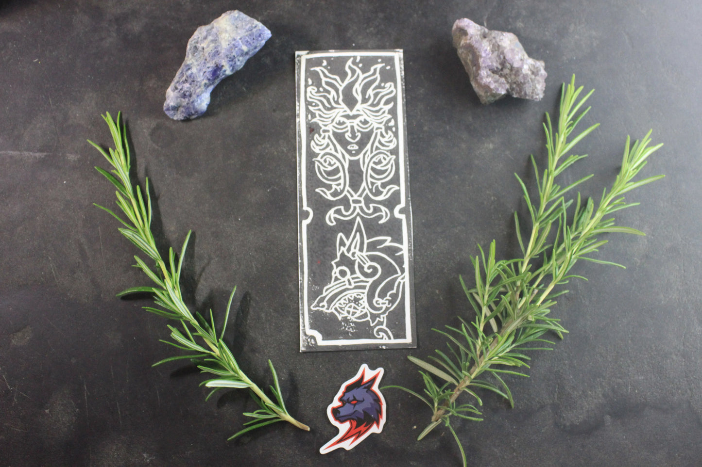 Marque-page Sol - collection divinités - ScarletWolf